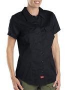 Dickies Women 5.25 oz 65/35 polyester/cotton Short-Sleeve Stain Release Work Shirt